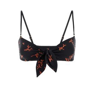 Fendi Women Printed Stretch Nylon Bikini Top